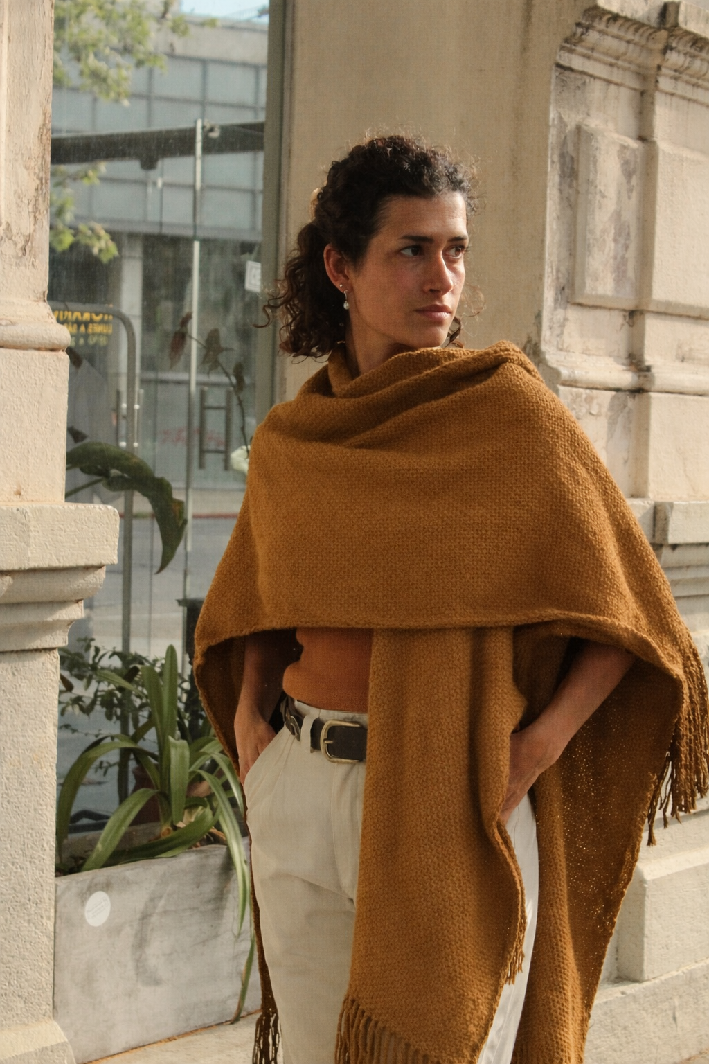 PRE ORDER — Ruana Camel