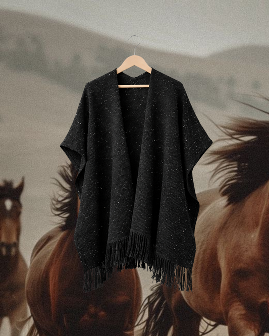 PRE ORDER — Ruana Brilli Brilli BLACK